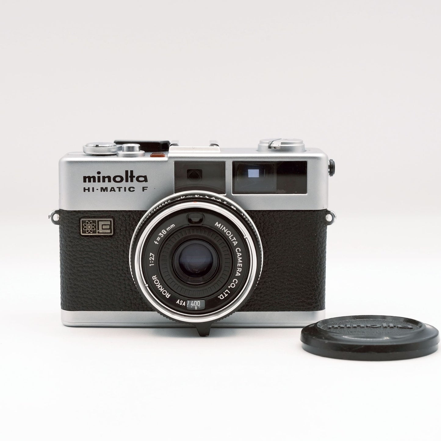 Minolta HI-Matic F Rokkor 38mm lens. f.2.7