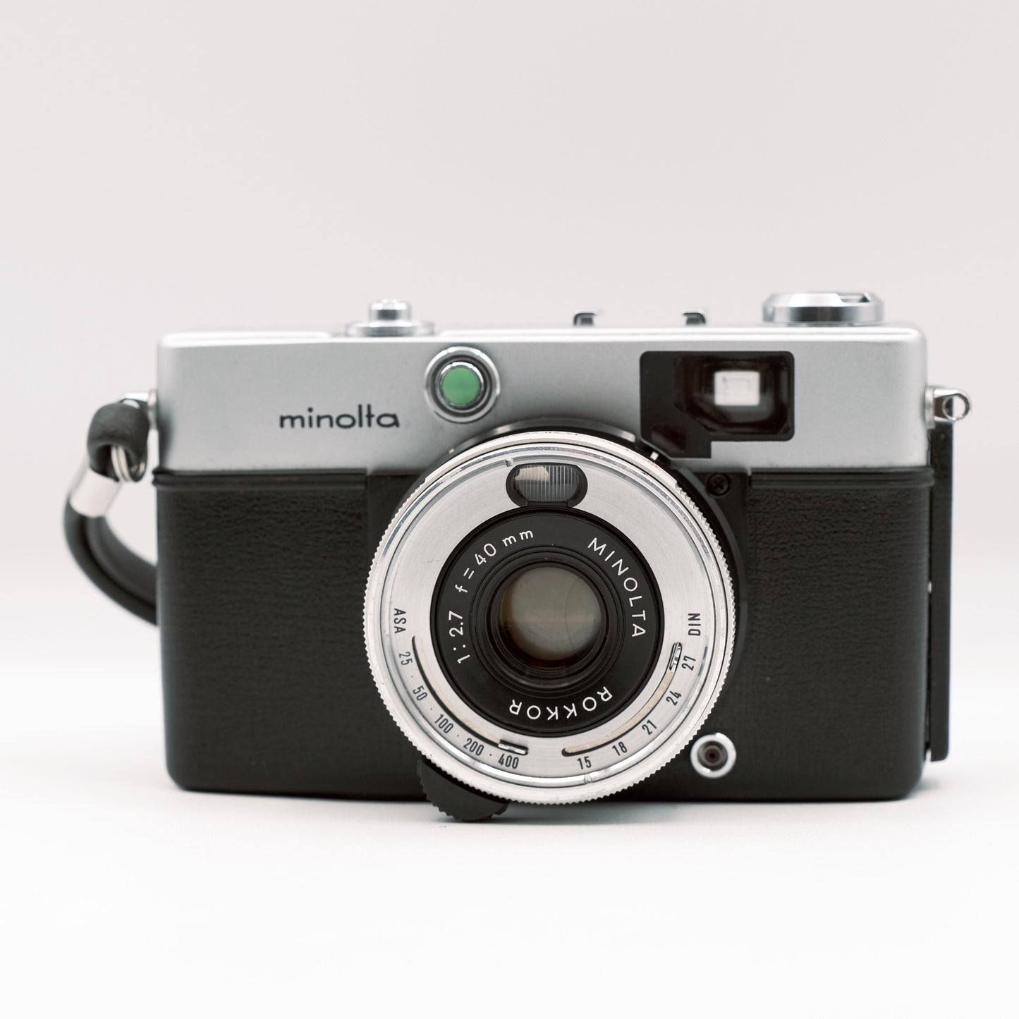 Minolta Hi-Matic C Rokkor 40mm f2.7 retractable lens