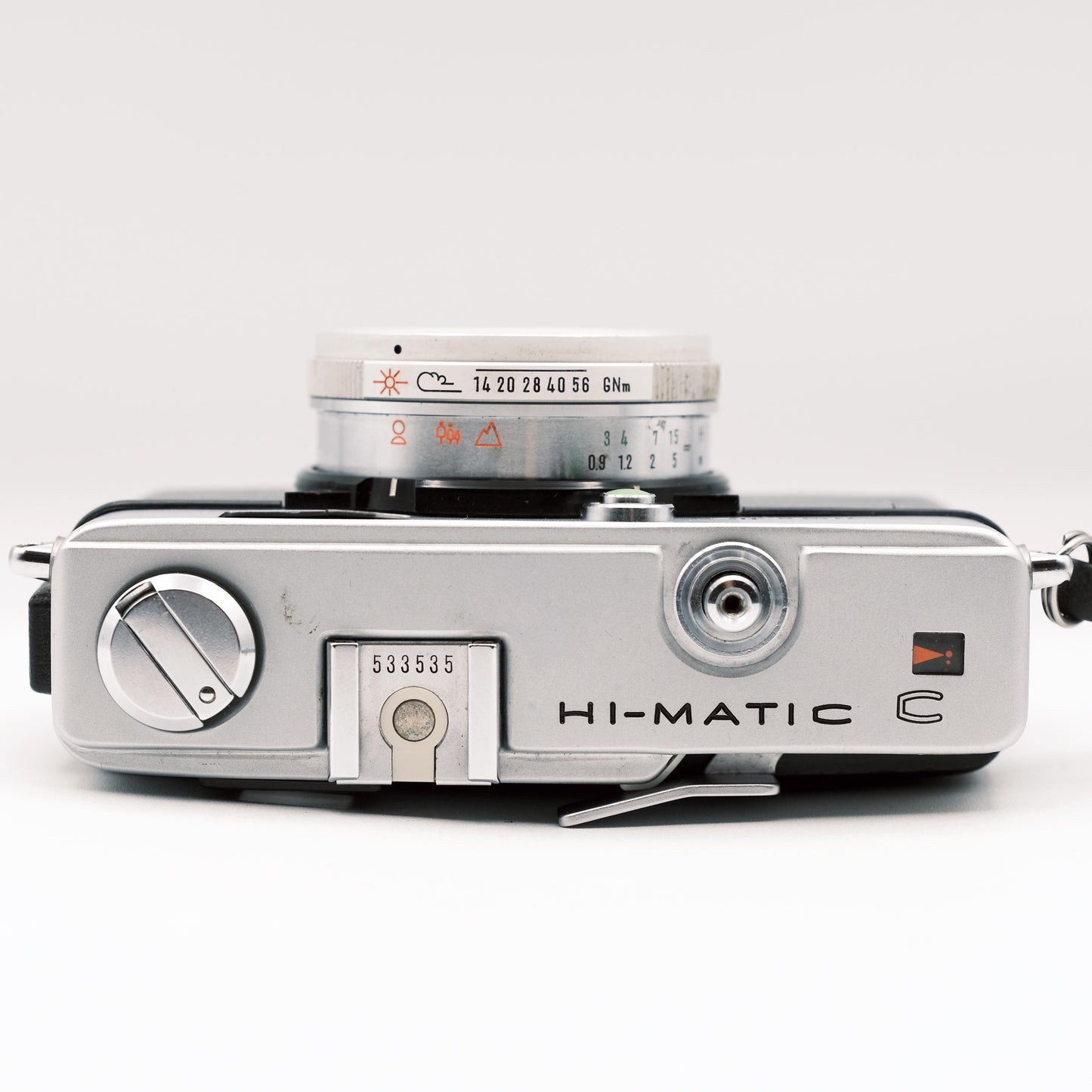 Minolta Hi-Matic C Rokkor 40mm f2.7 retractable lens