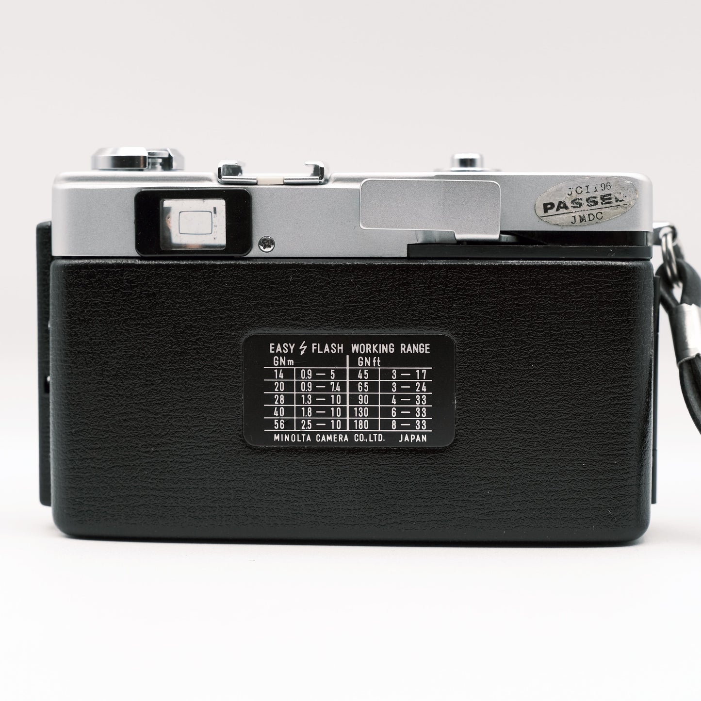 Minolta Hi-Matic C Rokkor 40mm f2.7 retractable lens