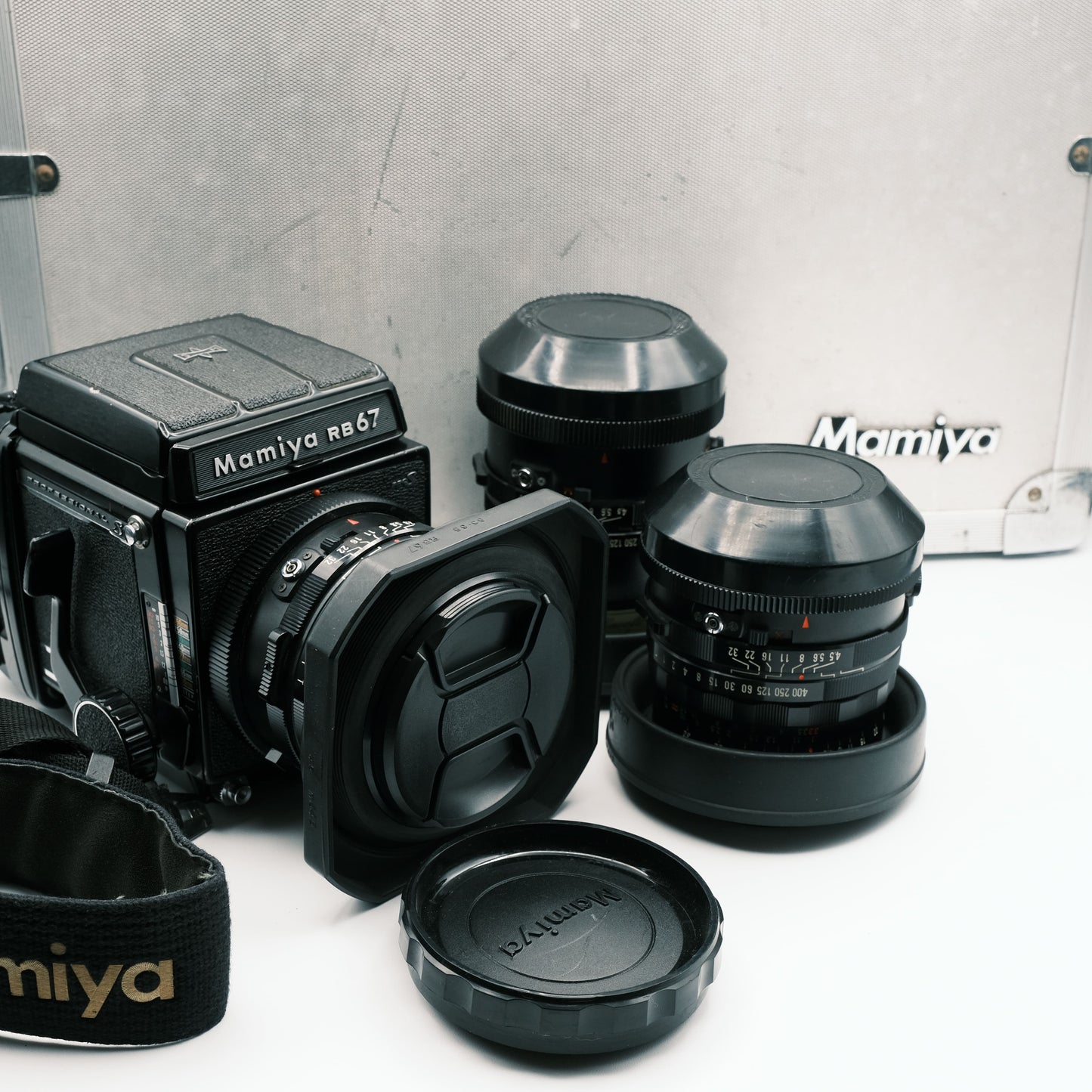 Mamiya RB 67 Pro S Kit 50 mm, 90 mm, 180 mm
