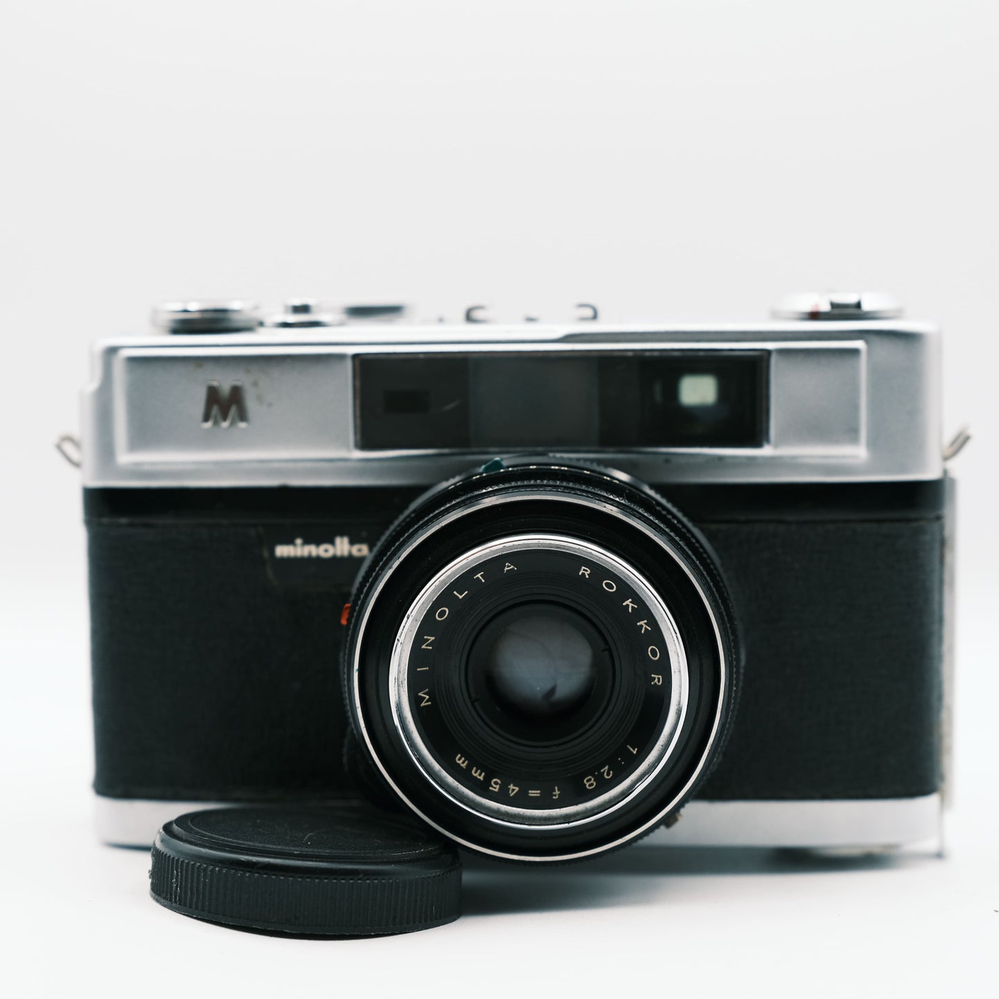 Minolta A5 Minolta Rokkor 45mm f2.8 lens