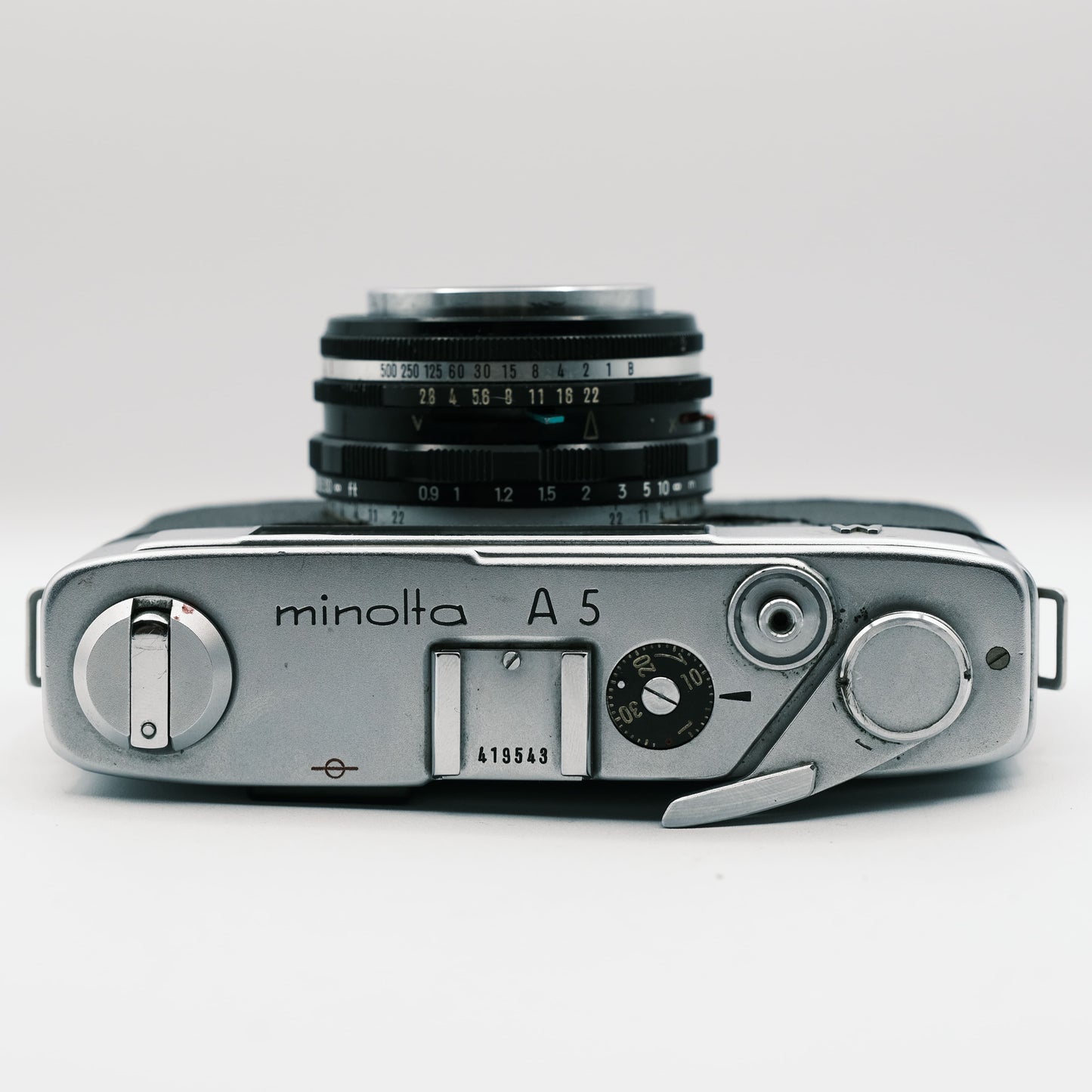 Minolta A5 Minolta Rokkor 45mm f2.8 lens