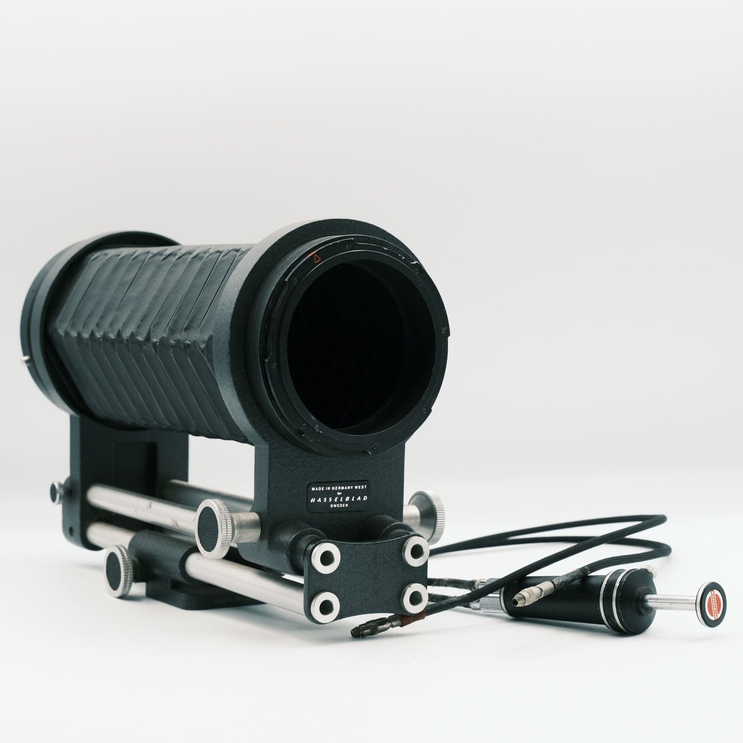 Hasselblad Makrobalgengerät mit Doppelkordel für 500 CC/M