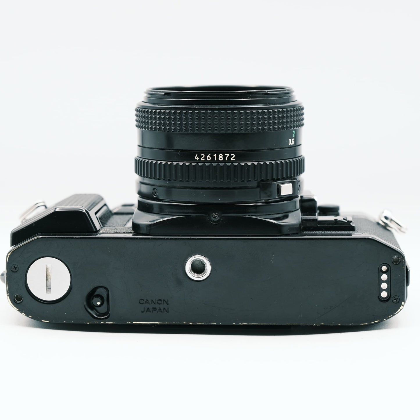 Canon A-1 Canon FD 50 mm f1.8 Objektiv