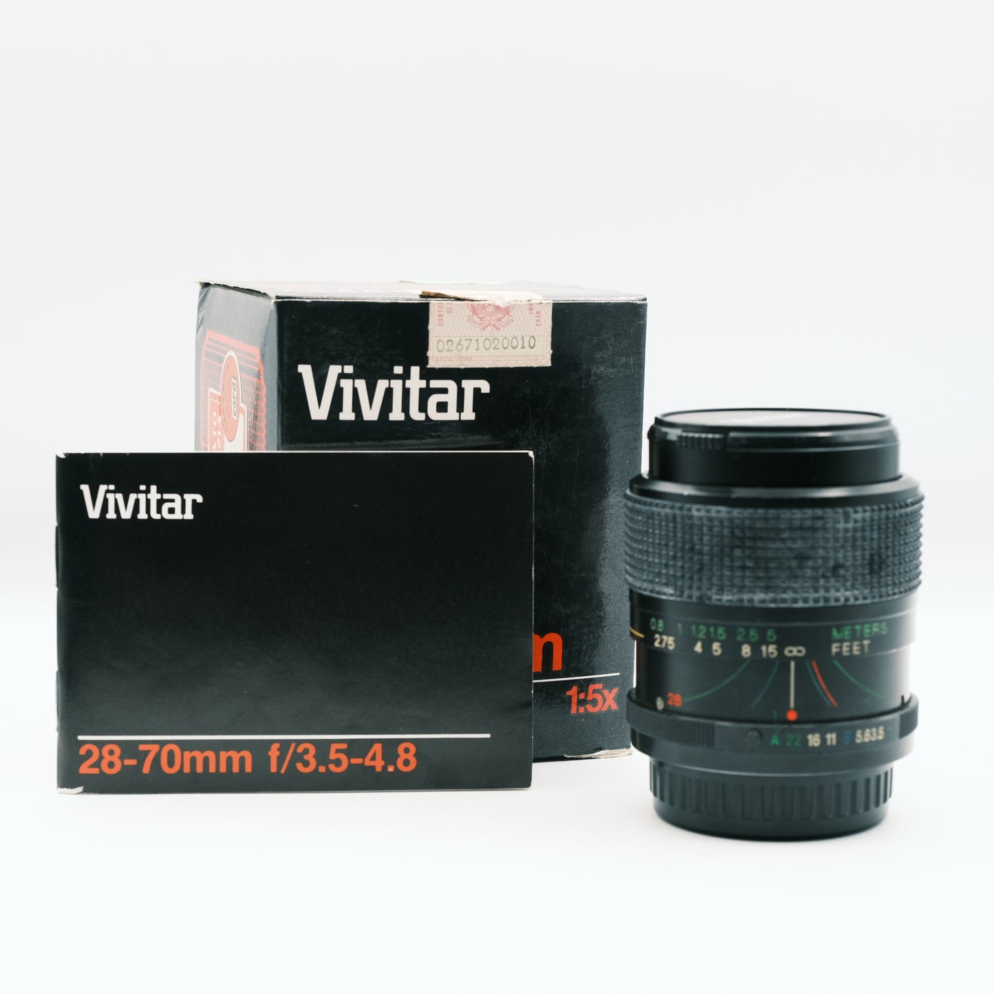 Vivitar 28 – 70 mm f3.5 Makroobjektiv für Pentax P/K
