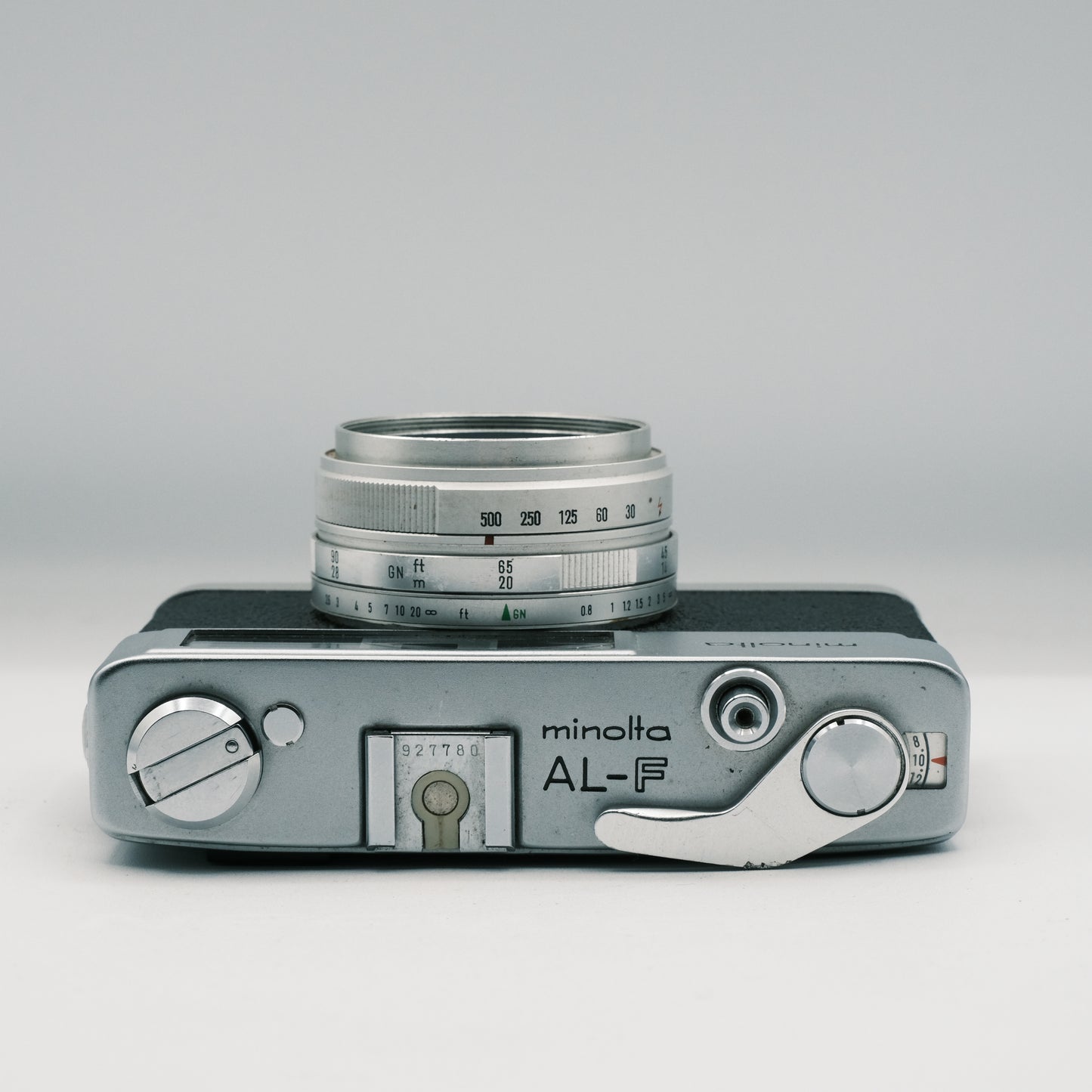 Minolta AL-F Rokkor 38mm f.2.7 lens