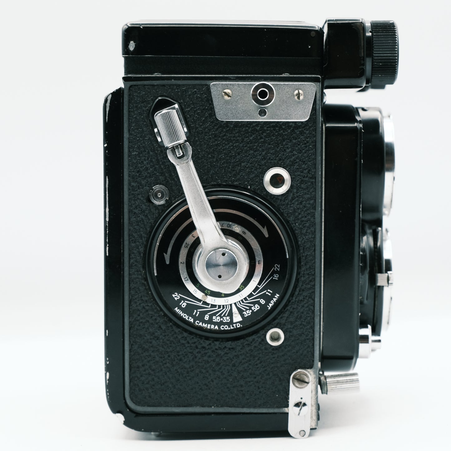 Minolta Autocord CDS Rokkor 75 mm f/3,5 Objektiv