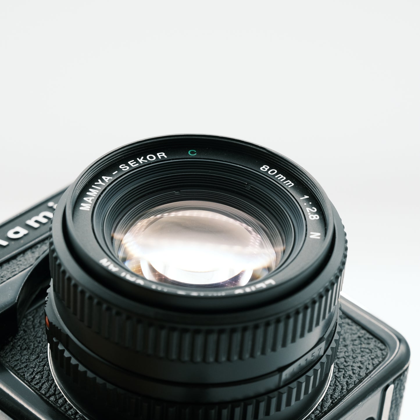 Mamiya M645 Sekor C 80mm f2.8N lens and Mamiya PDS Prism Finder