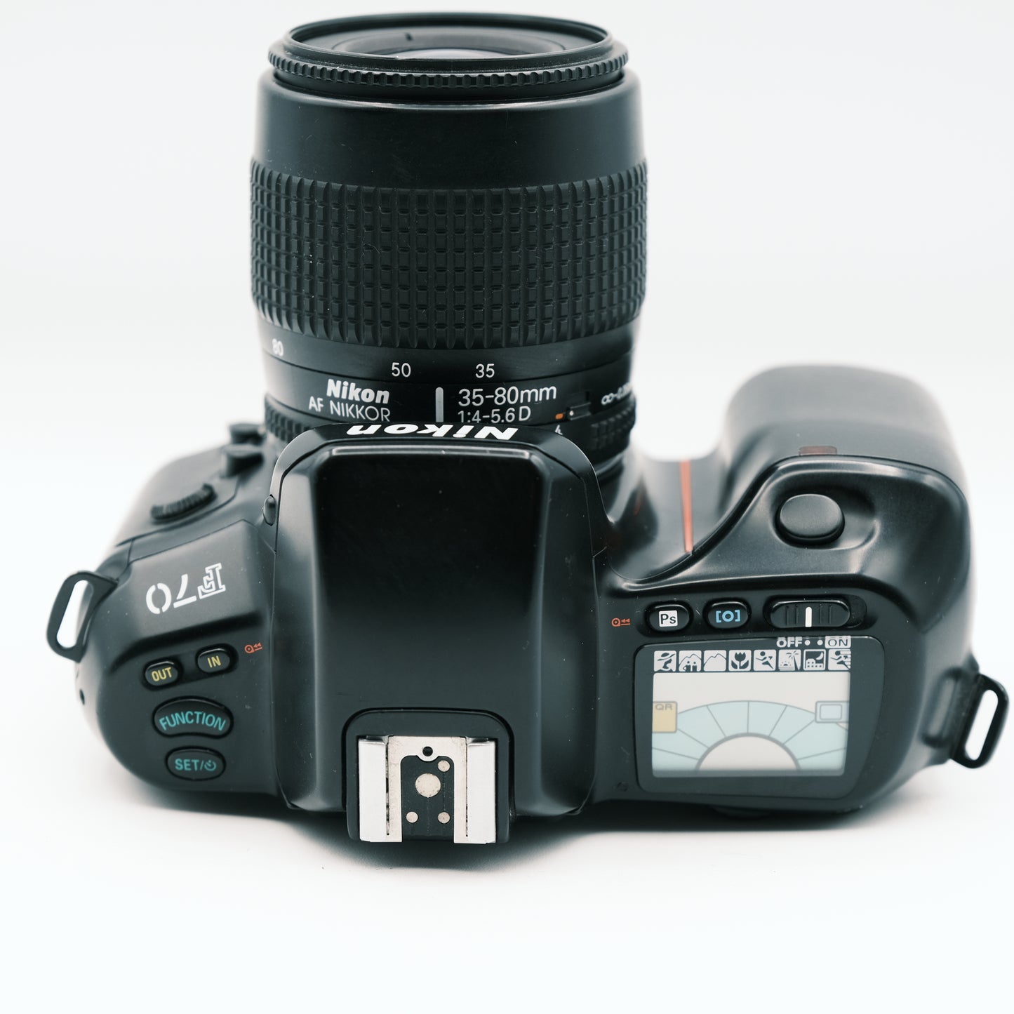 Nikon F70 Nikon Zoom 35-80mm f4-5.6 lens
