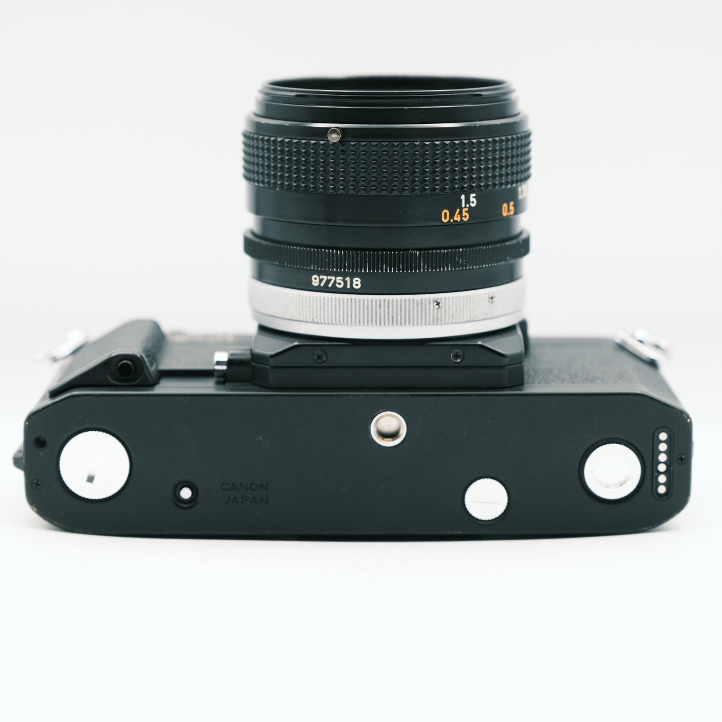 Canon New F1 ottica Canon FD 50mm f1,4 S.S.C. Eye-Level Finder FN