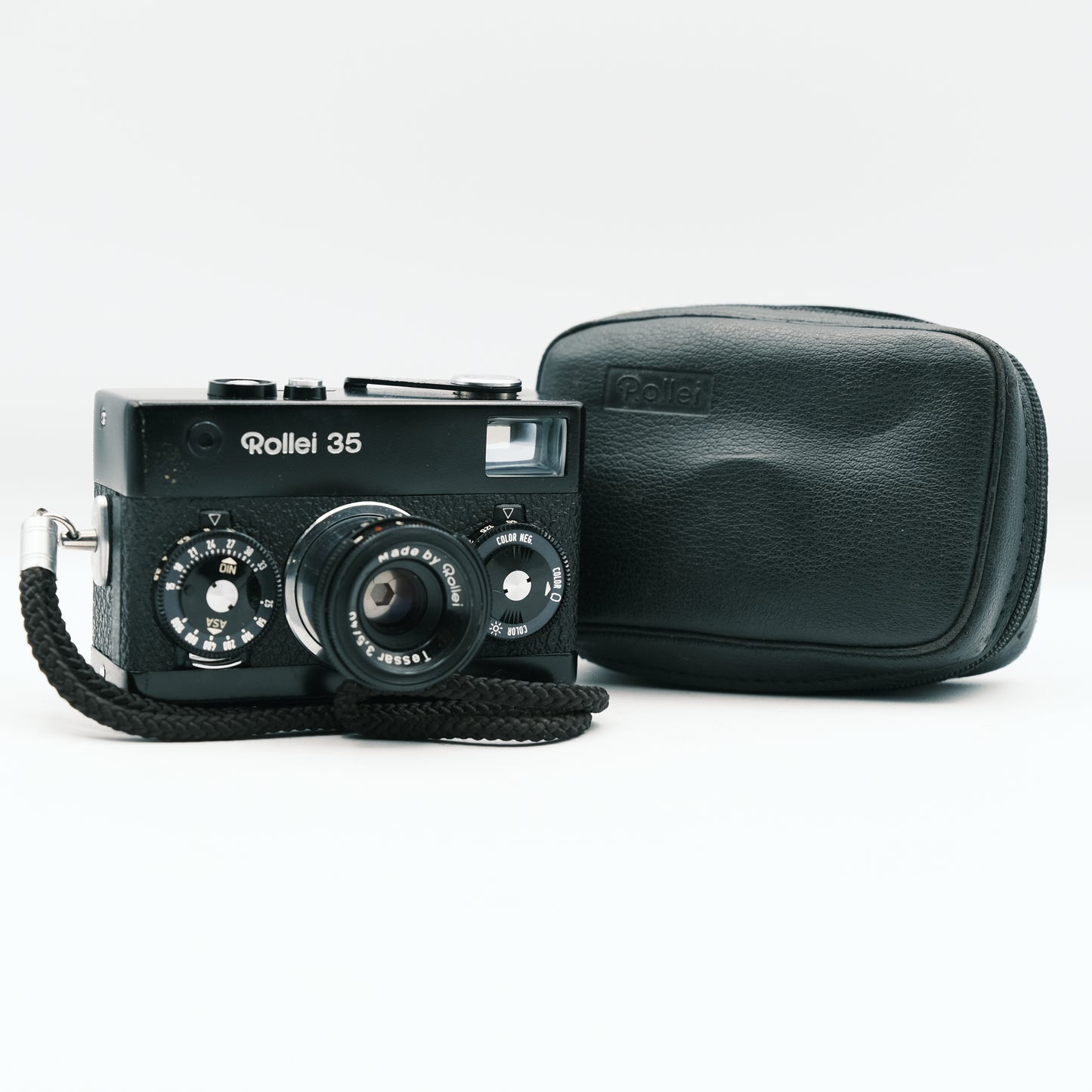 Rollei 35 Schwarz Zeiss-Rollei Tessar 3,5/40 Objektiv