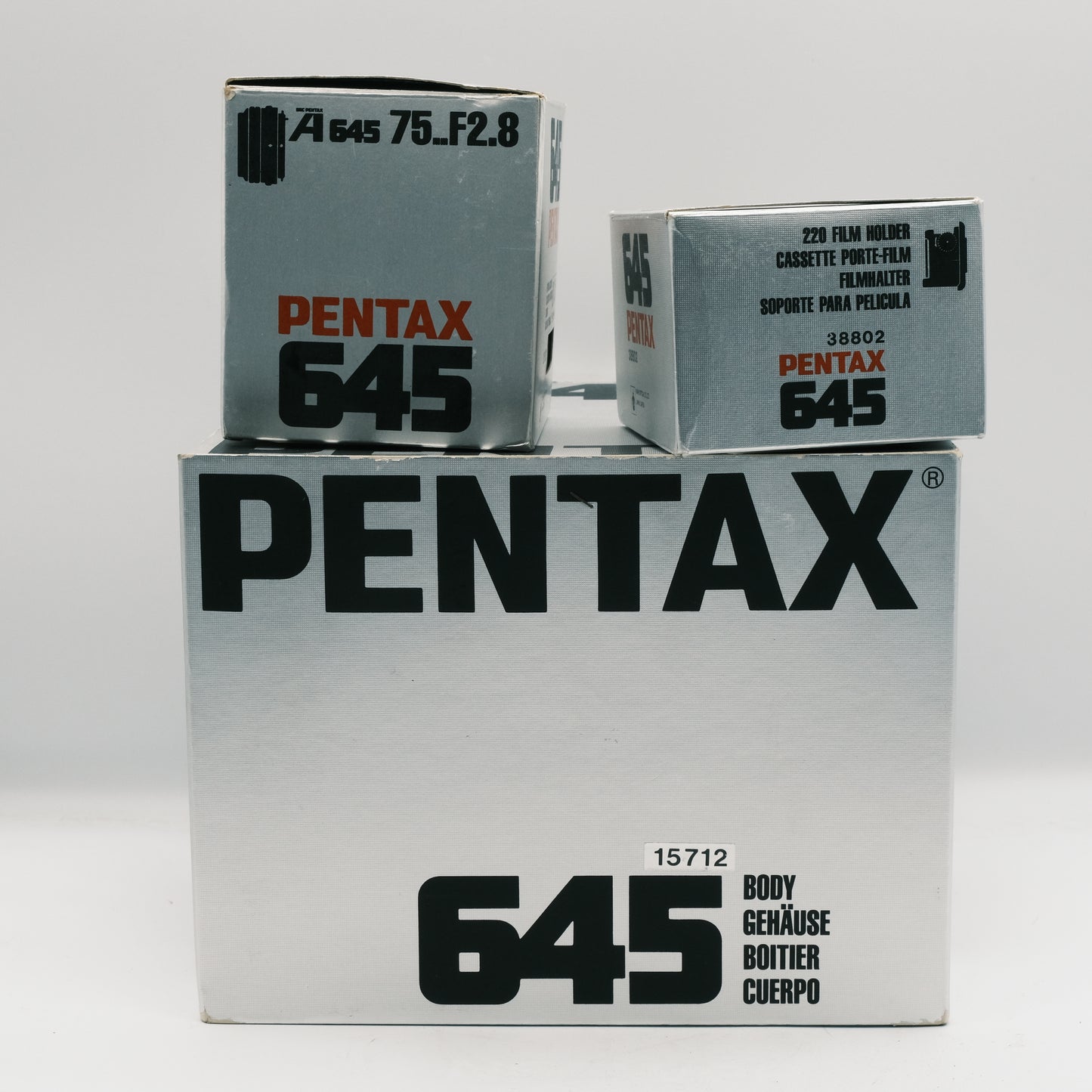 Pentax 645 Optik Pentax-A 645 75mm f2.8 Komplettset