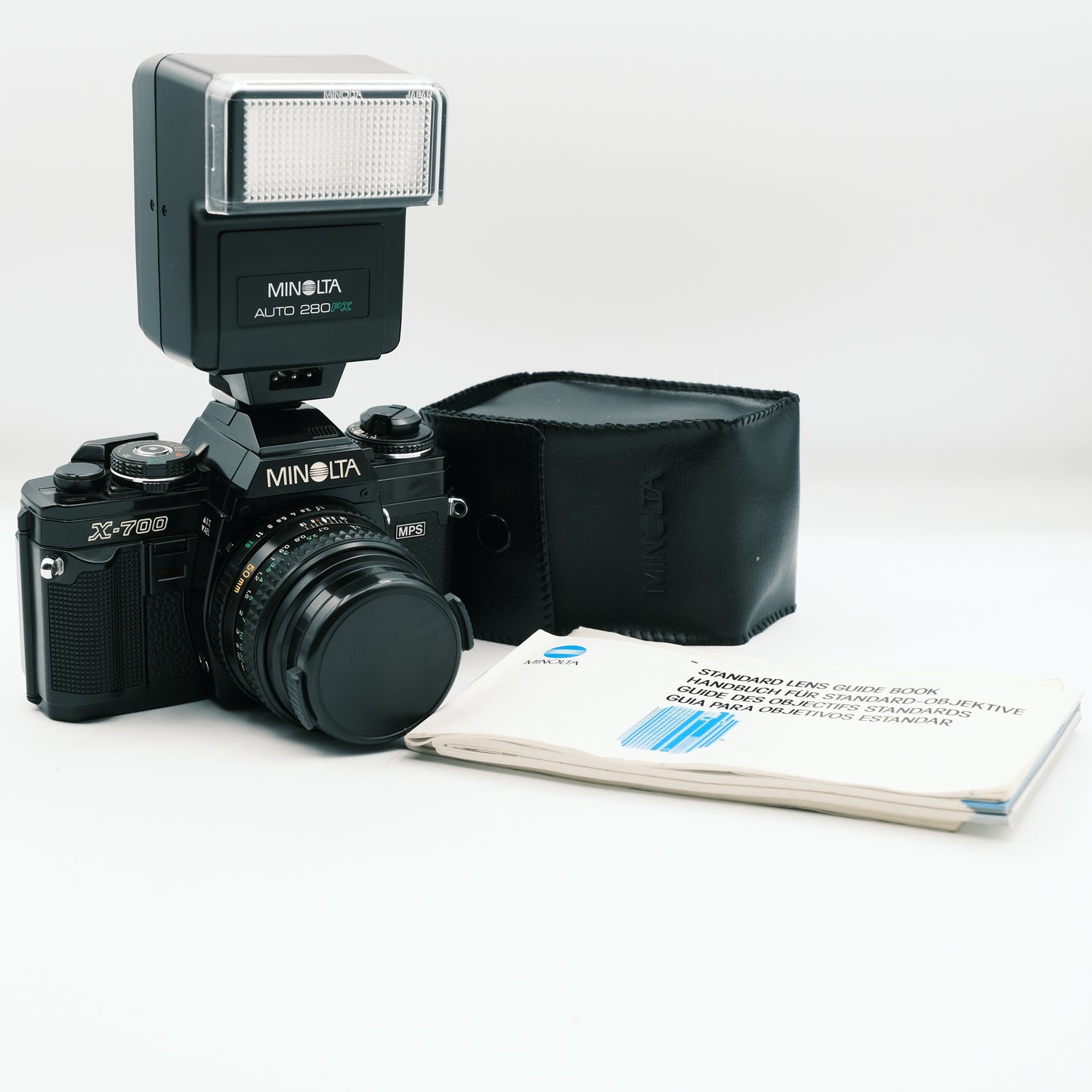 Minolta X700 Minolta MD Rokkor PF 50mm f1.7 lens