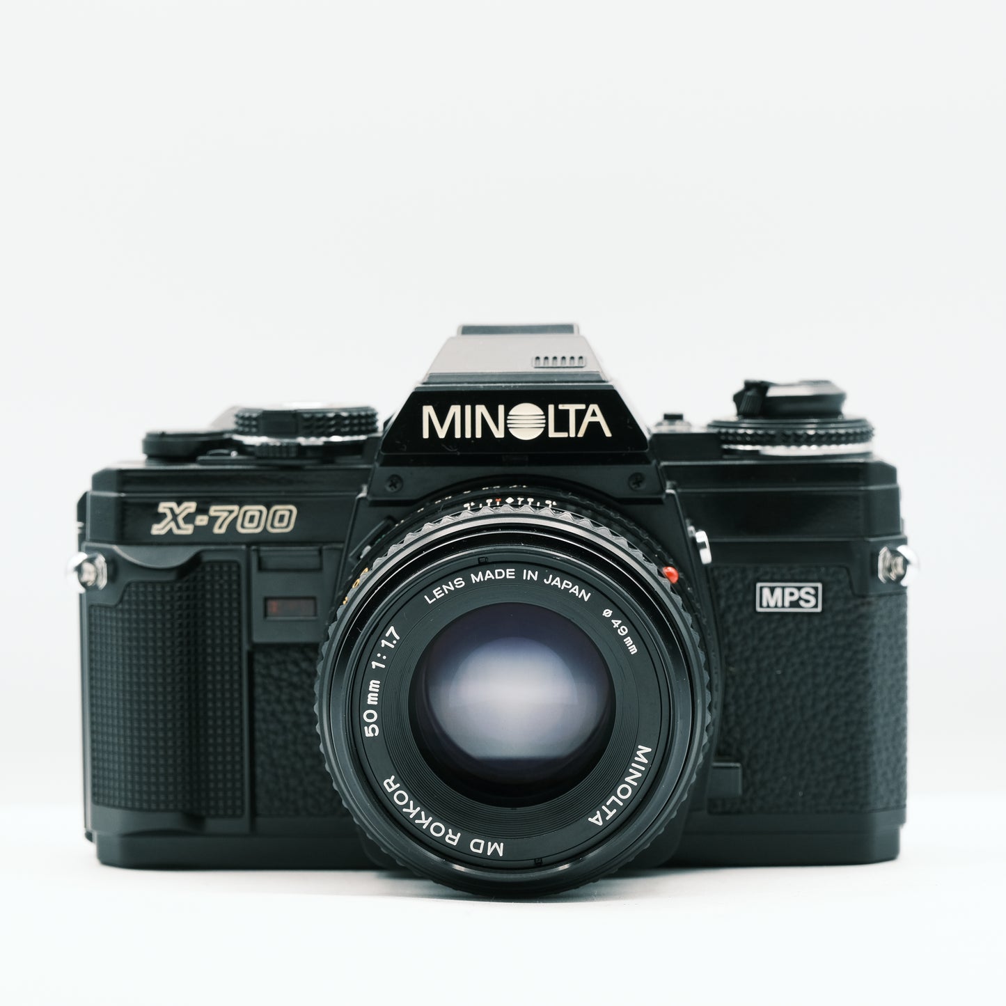 Minolta X700 Minolta MD Rokkor PF 50mm f1.7 lens