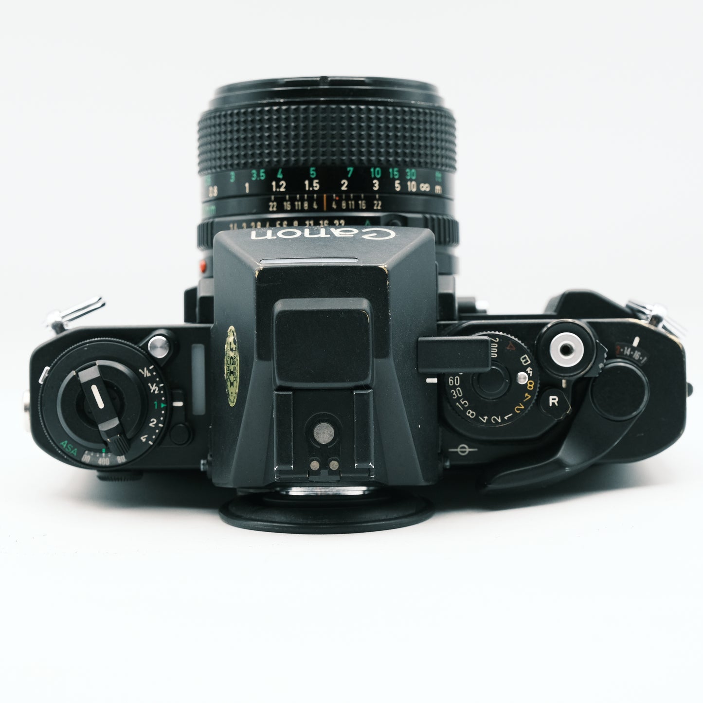 Canon New F1 Canon FD 50mm f1.4 lens and FN Eye-Level finder viewfinder