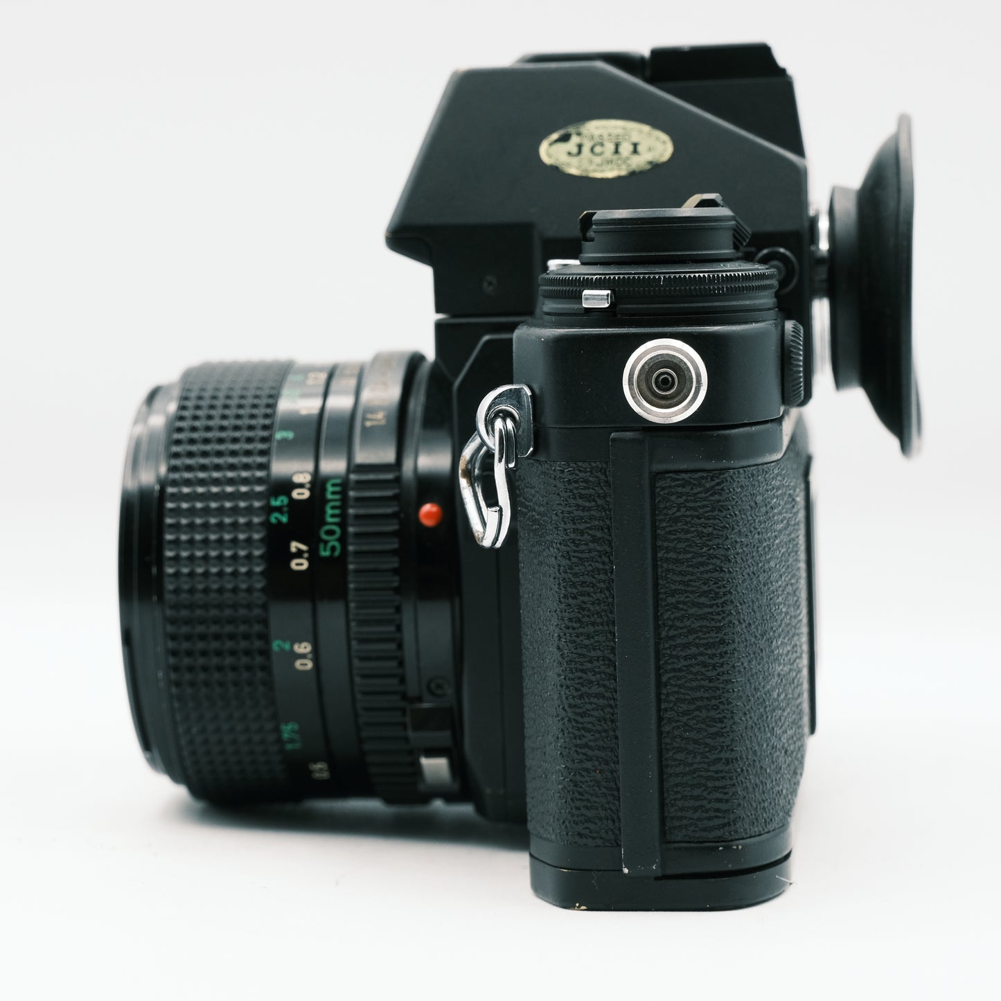 Canon New F1 Canon FD 50mm f1.4 lens and FN Eye-Level finder viewfinder