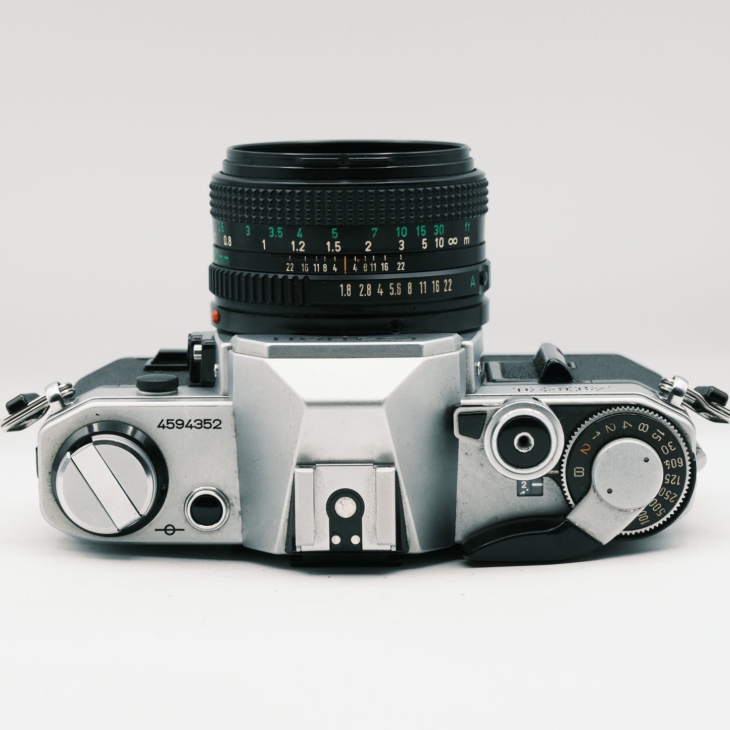 Canon AE-1 Canon FD 50mm f/1.8 lens