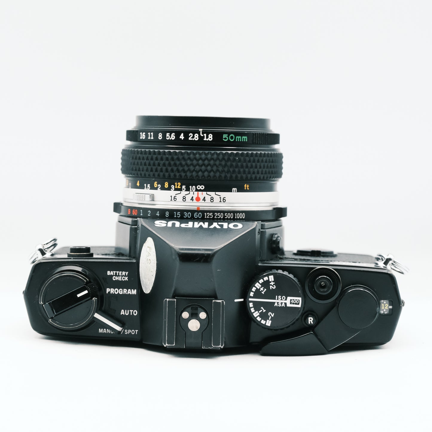 Olympus OM-2 Spot Program Zuiko auto S 50mm f1.8 lens