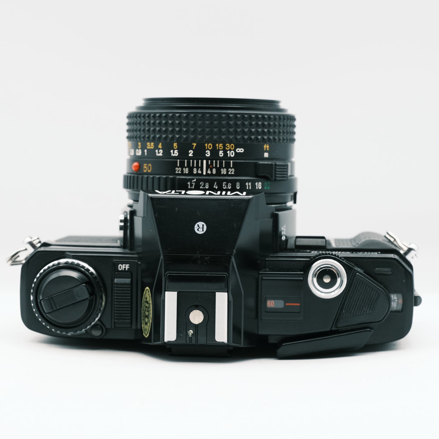 Minolta X300 Minolta MD 50mm f1.7 lens