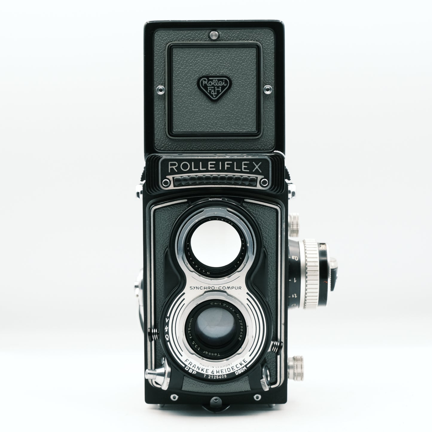 Rolleiflex T Grey Ottica Zeiss Tessar 75mm f3.5