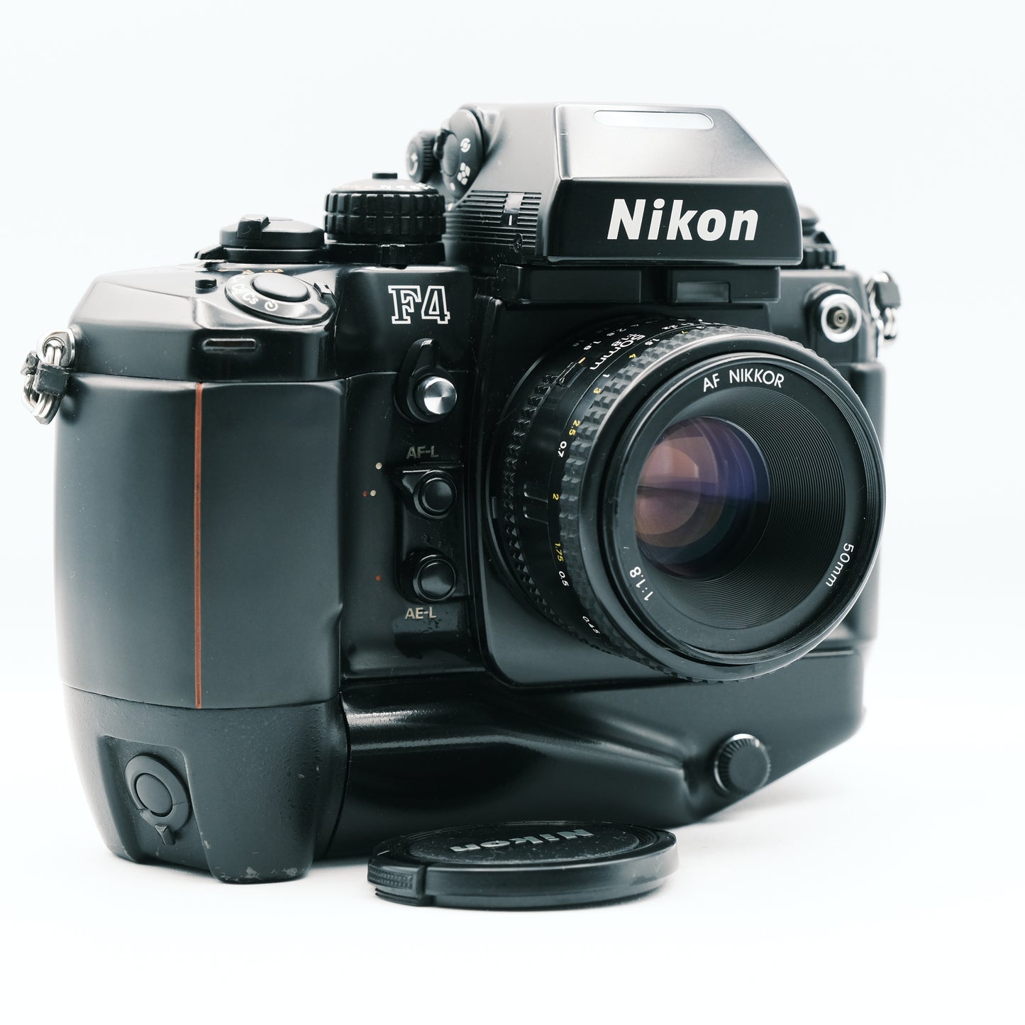 Nikon F4 ottica Nikkor af 50mm f1.8 DP20 finder