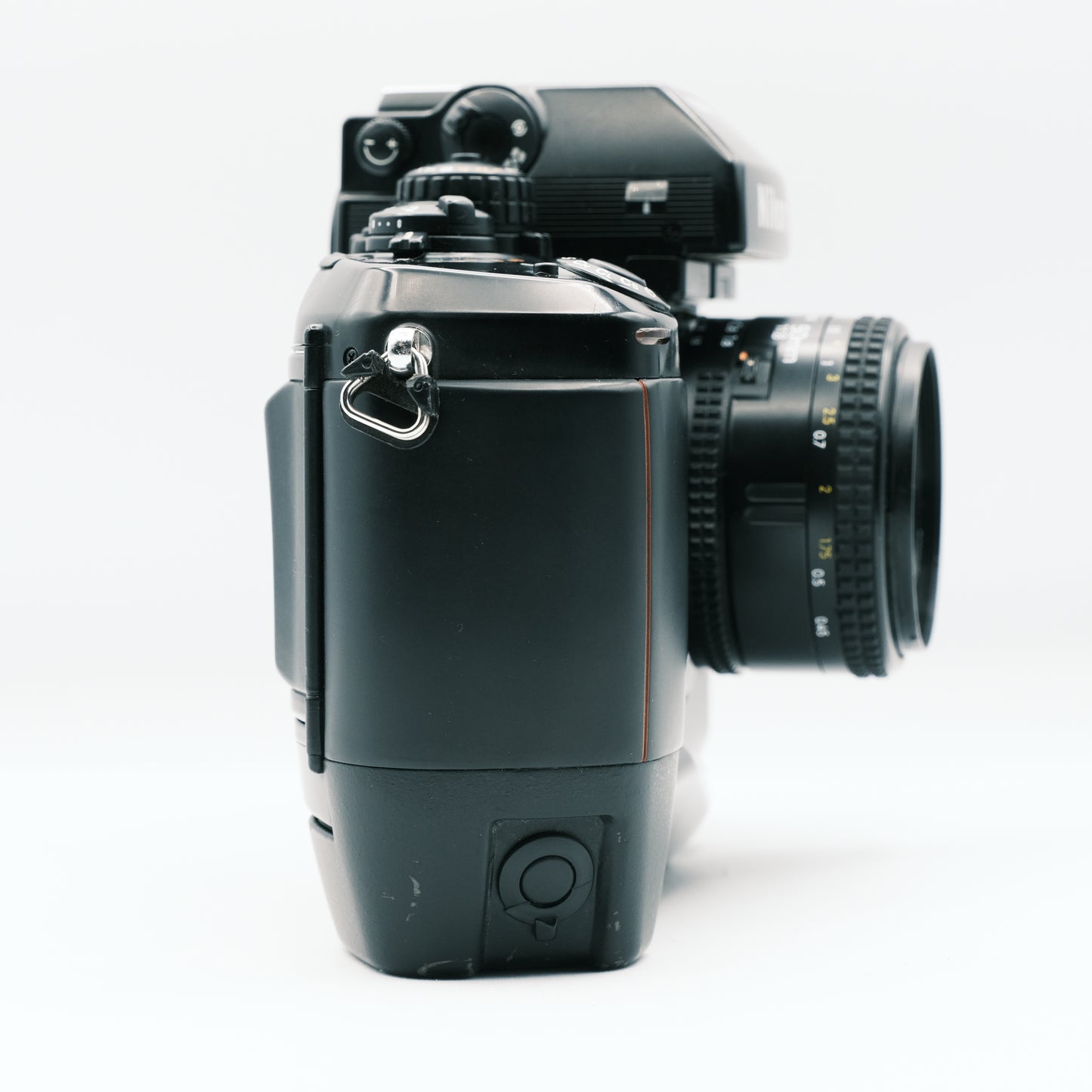 Nikon F4 ottica Nikkor af 50mm f1.8 DP20 finder