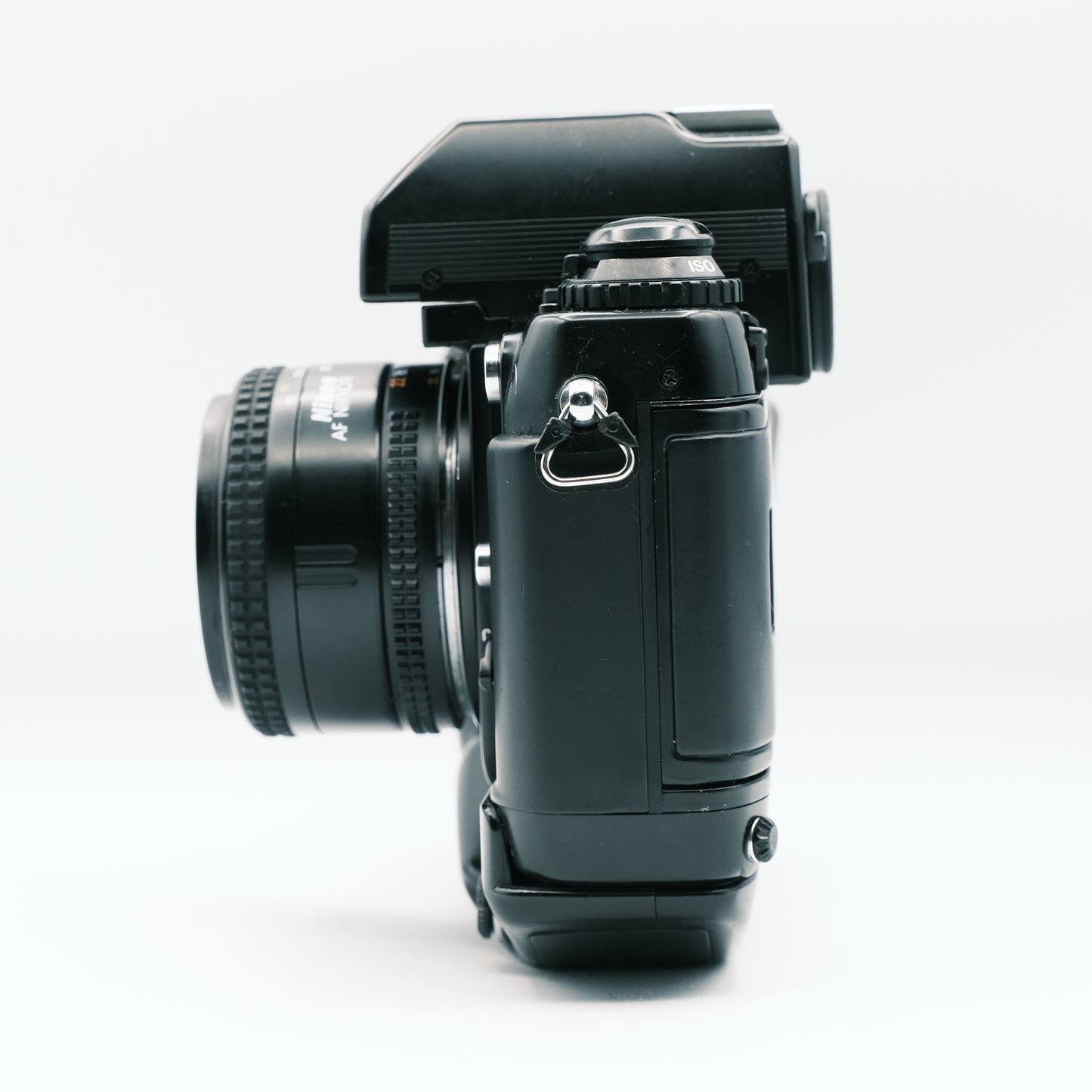 Nikon F4 ottica Nikkor af 50mm f1.8 DP20 finder