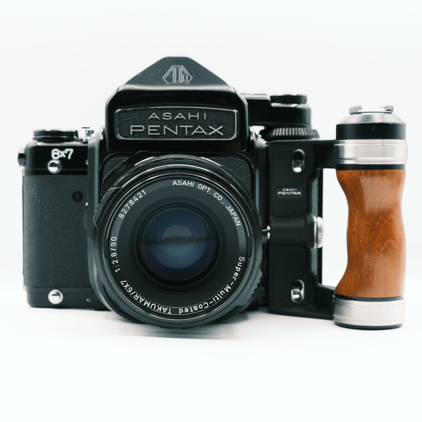 Pentax 6x7 MLU (Mirror Lock Up) ottica SMC Takumar 90mm f2.8 leaf-shutter