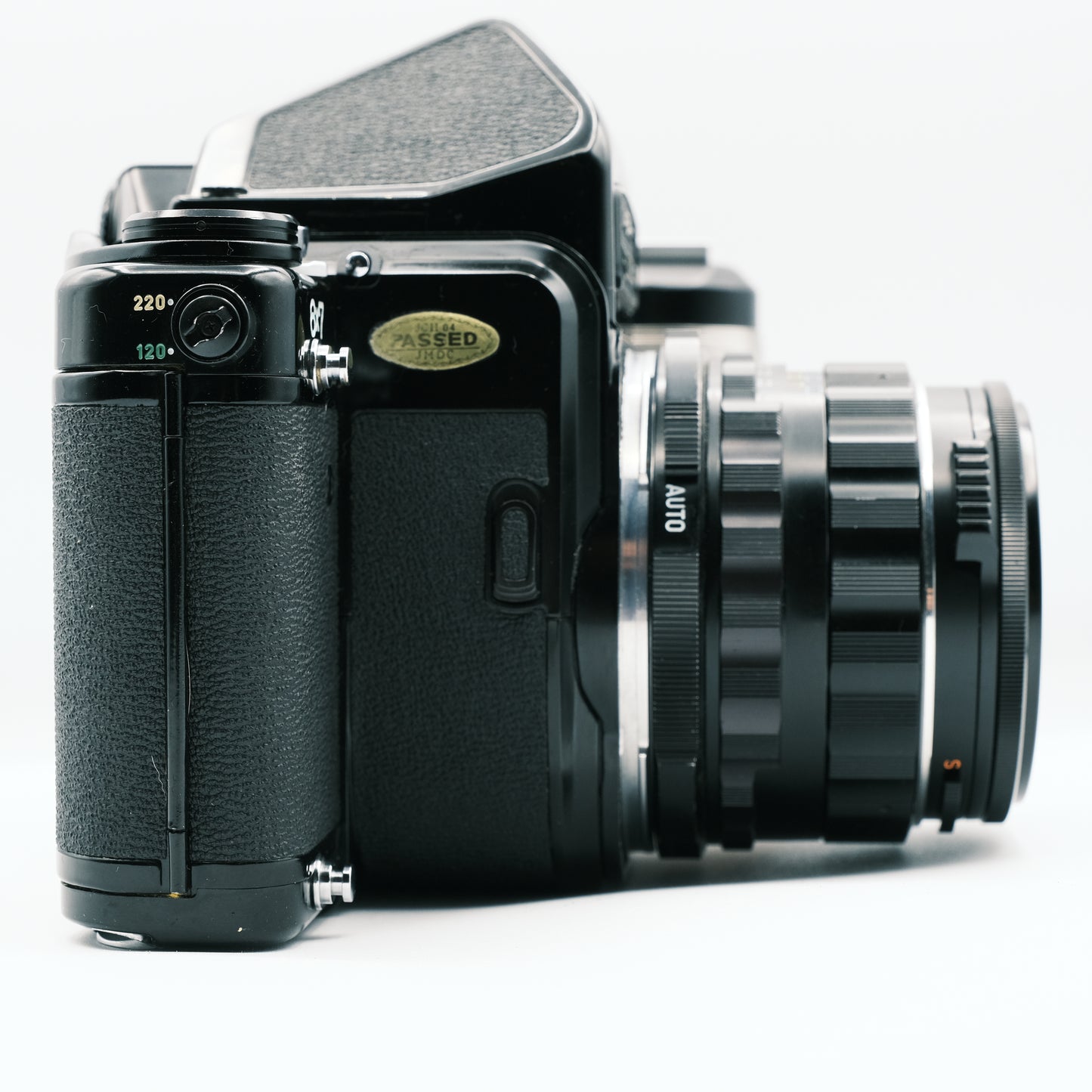 Pentax 6x7 MLU (Mirror Lock Up) ottica SMC Takumar 90mm f2.8 leaf-shutter