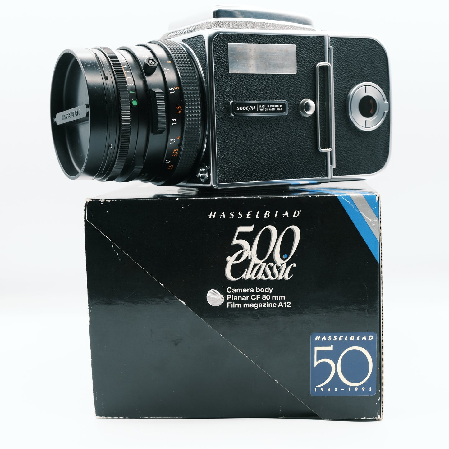 Hasselblad 500 Classic - 500C/M 50th Anniversary 1941/1991  inscatolata con documenti