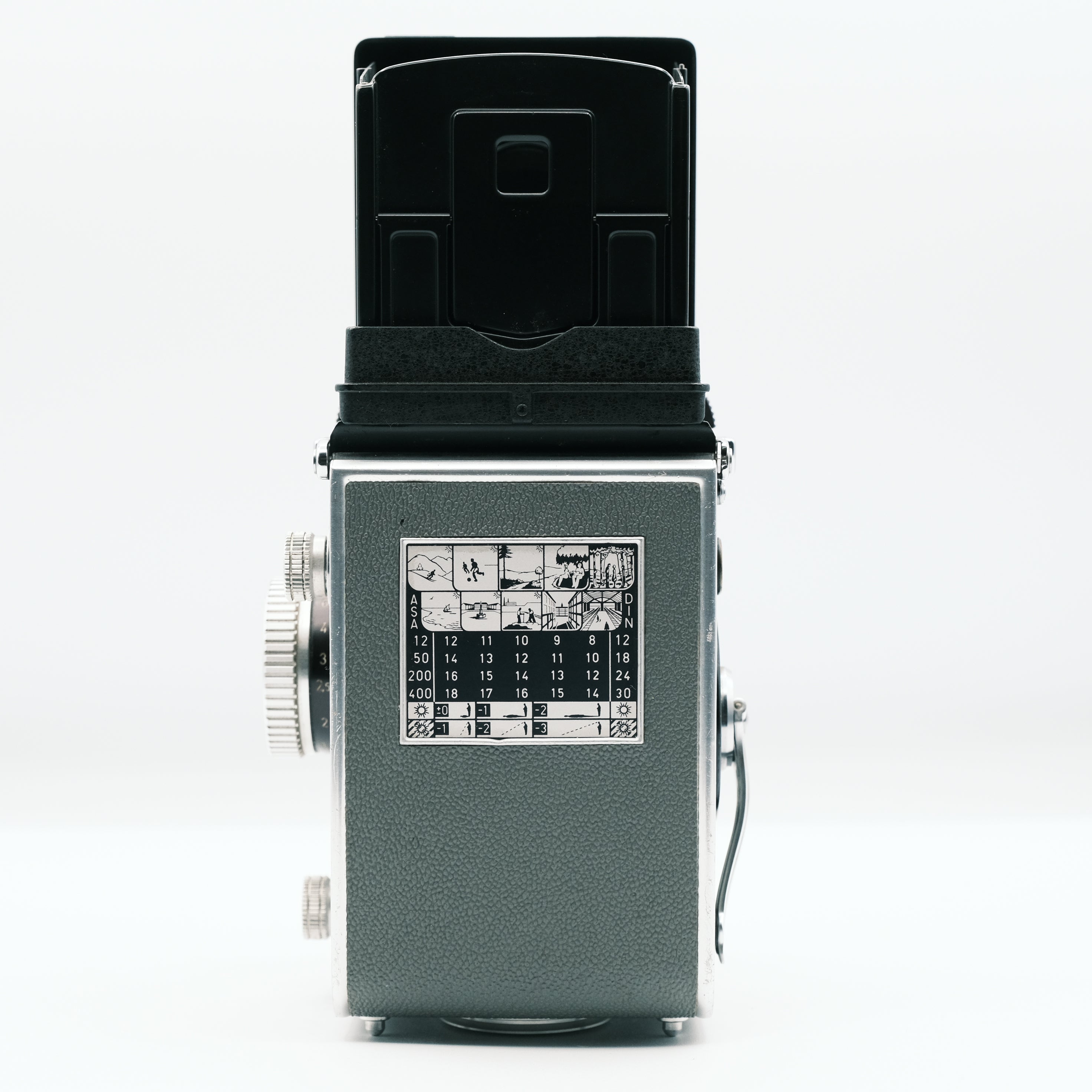 Rolleiflex T model 2 Zeiss Tessar 75mm f3.5 lens