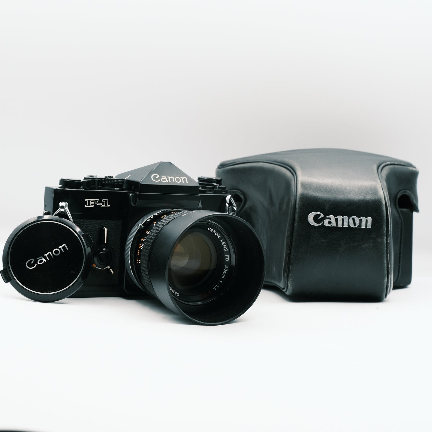 Canon F1 Old Power Winder Canon FD 50mm f/1.4 lens