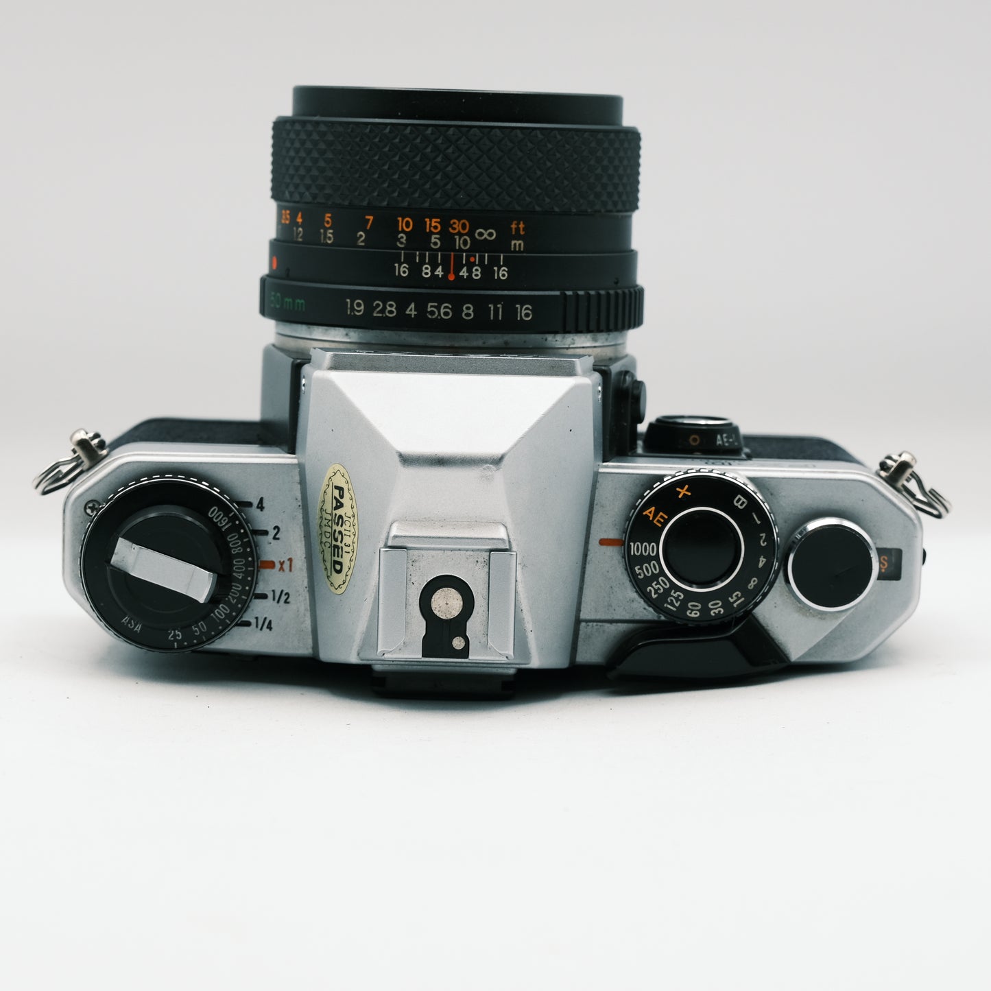 Yashica FX-D Quartz ottica Yashica D.S.B. 50mm f1.9