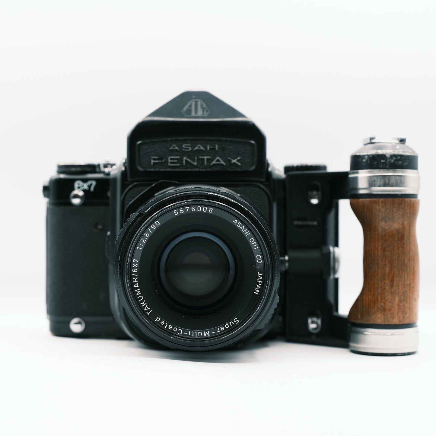 Pentax 6x7 Mirror UP ottica SMC Takumar 90mm f2.8 leaf-shutter