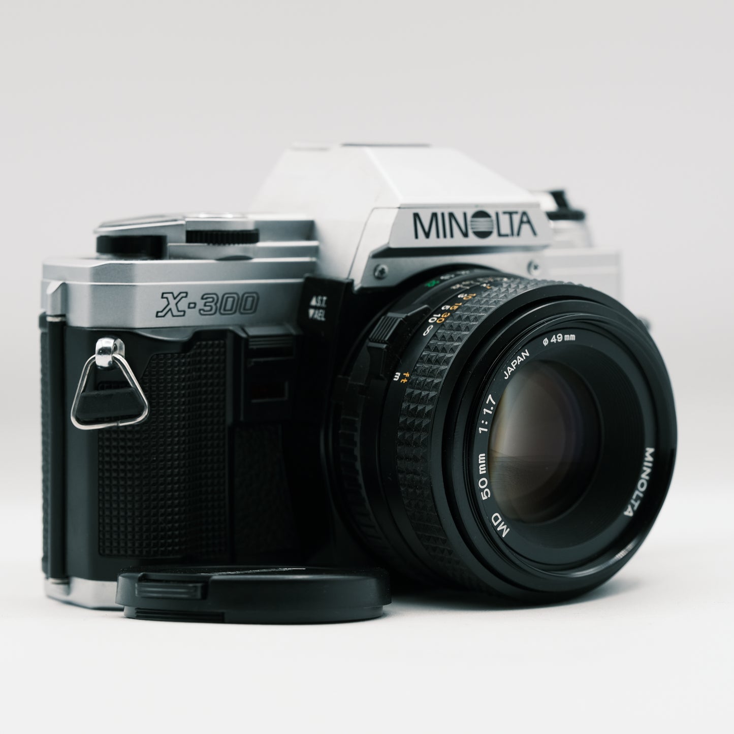 Minolta X300 ottica Minolta MD 50mm f1.7