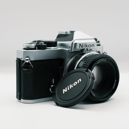 Nikon FE ottica Nikon Nikkor AI 50mm f1.8