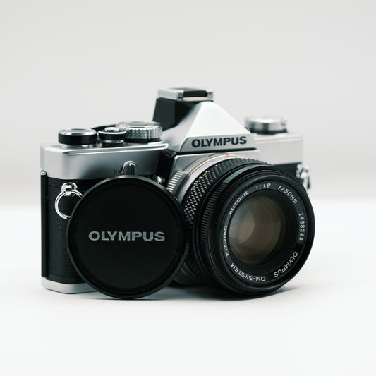 Olympus OM-1n MD ottica Zuiko auto S 50mm f1.8