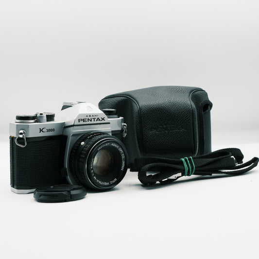 Pentax K1000 Pentax M 50mm f1.7 lens