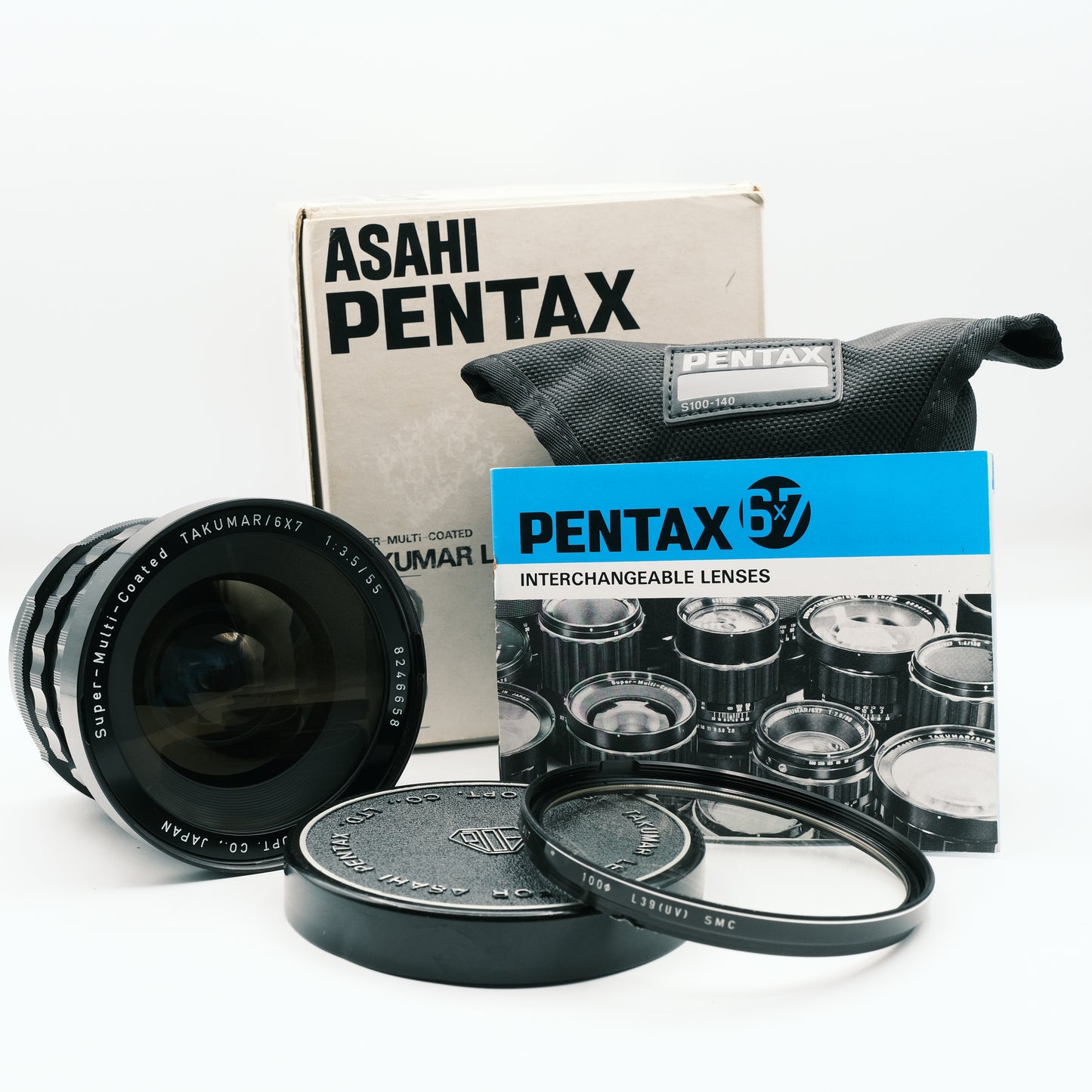 Pentax TAKUMAR 6x7 67 55mm F/3.5 lens for PENTAX 6x7 67 II