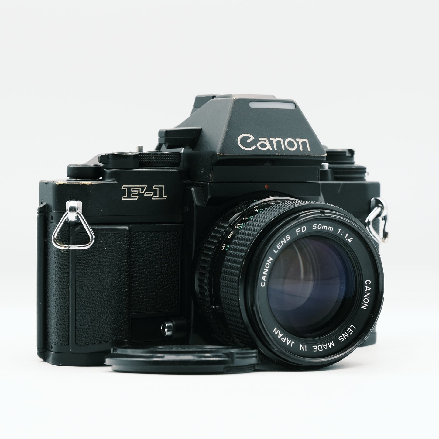 Canon New F1 Canon FD 50mm f1.4 lens and FN Eye-Level finder viewfinder