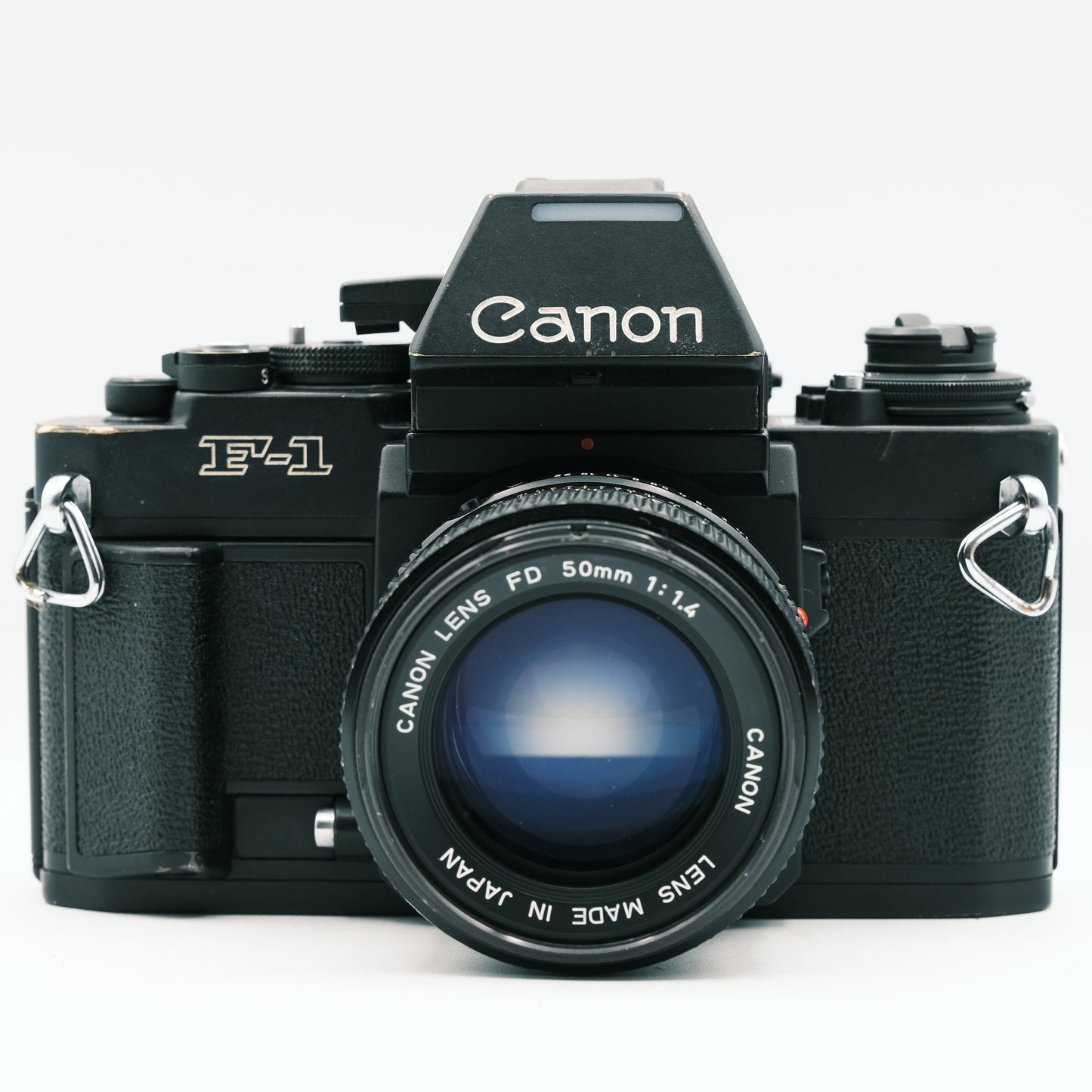 Canon New F1 Canon FD 50mm f1.4 lens and FN Eye-Level finder viewfinder