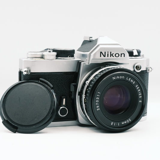 Nikon FM Nikon Nikkor AI 50mm f1.8 optics