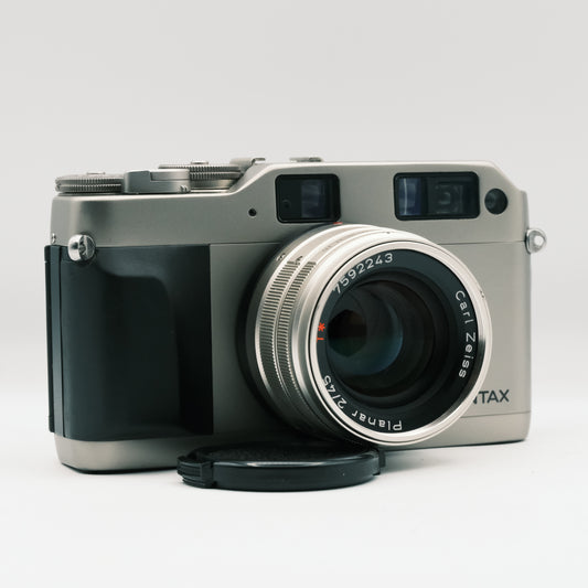 Contax G1 Green Label ZEISS Planar 35mm f2 and Sonnar 90mm f2.8 lenses