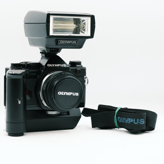 Olympus OM-2 Spot Program Zuiko auto S 50mm f1.8 lens