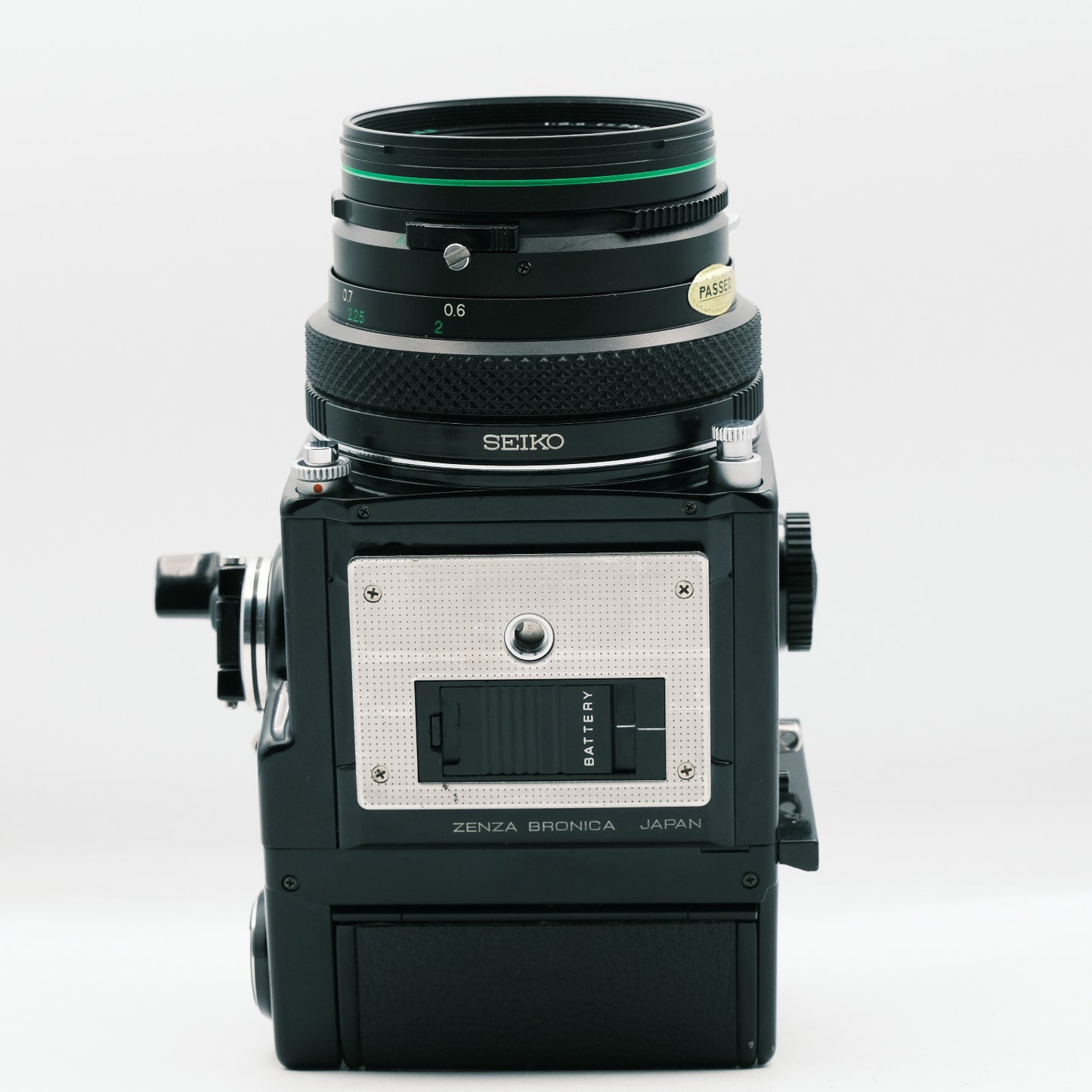 Zenza Bronica ETRS AE-II Finder Ottica Zenzanon E II 75mm f2,8